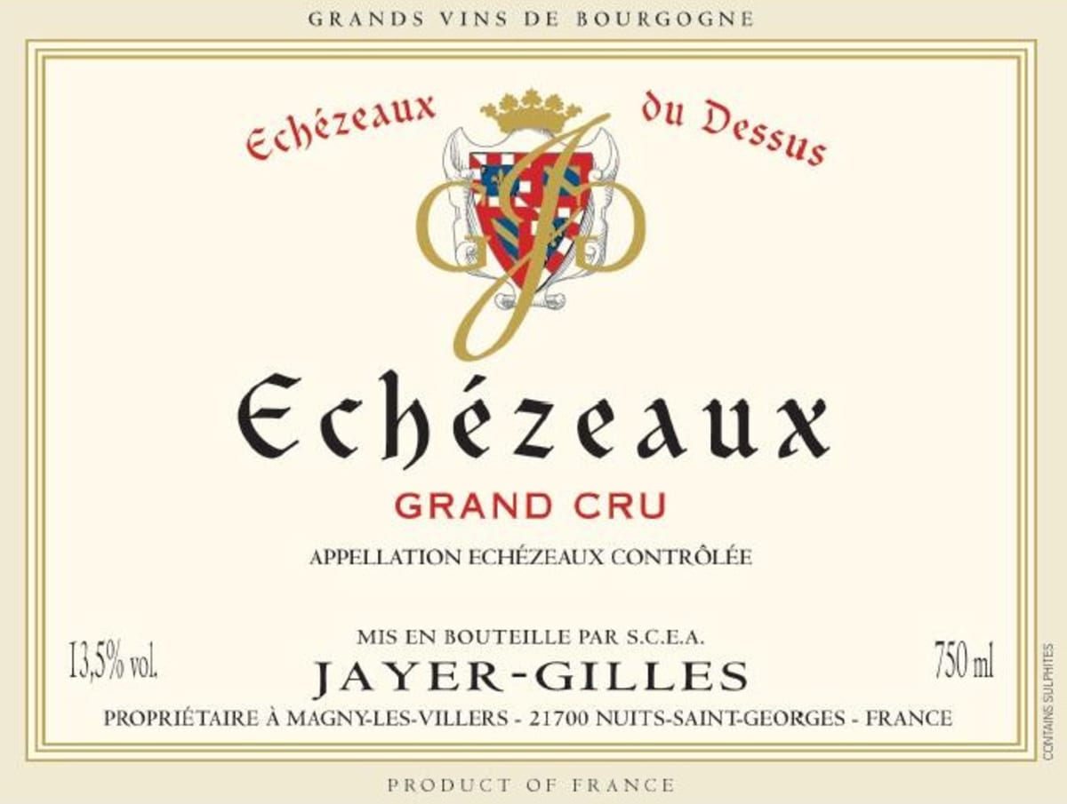 【2024A/W新作★送料無料】 Echezeaux Jayer-Gilles du Wine.com | 2009 Cru Grand Dessus ワイン