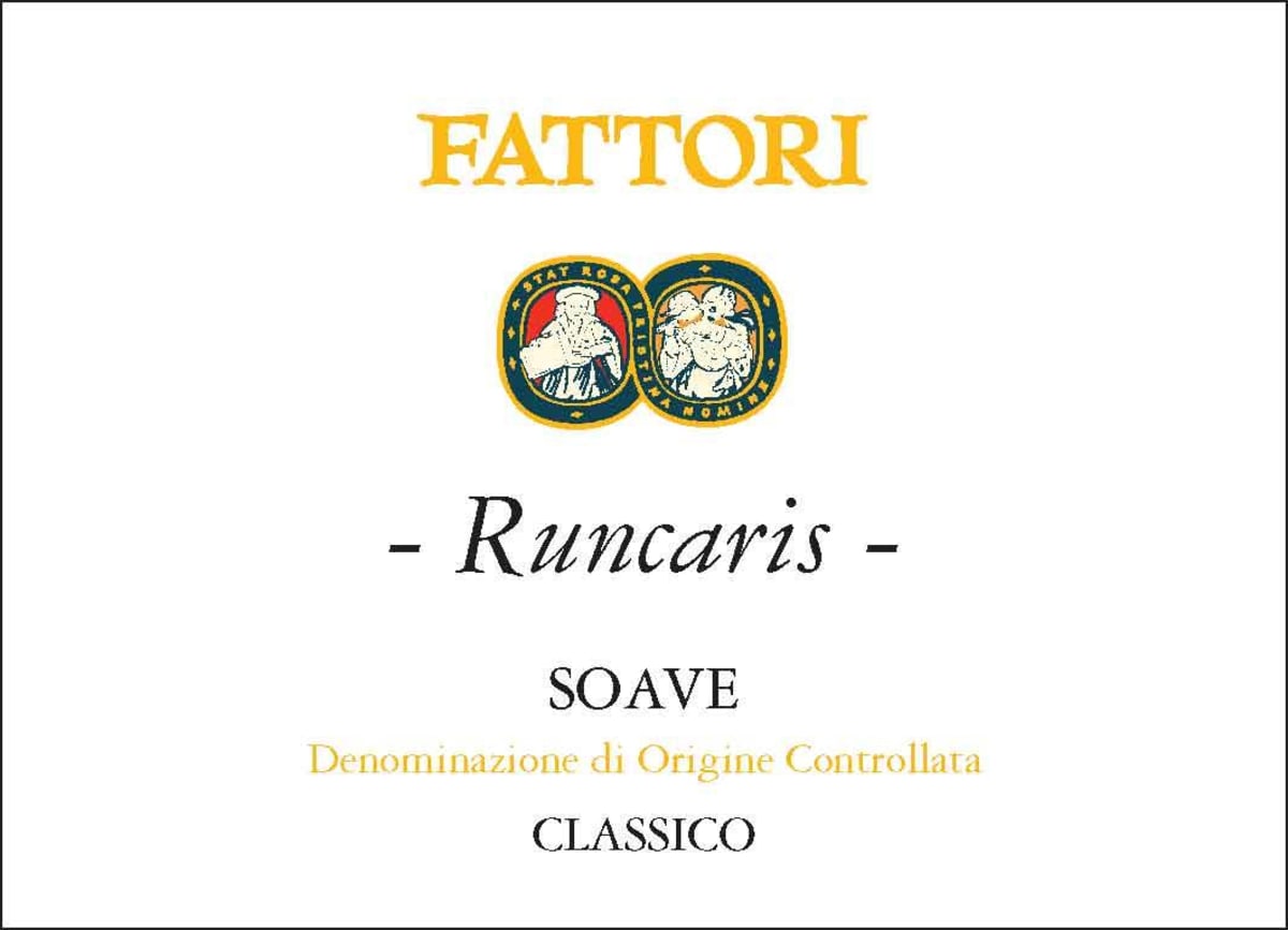 Societa Agricola Fattori Soave Runcaris Classico 2011 Front Label