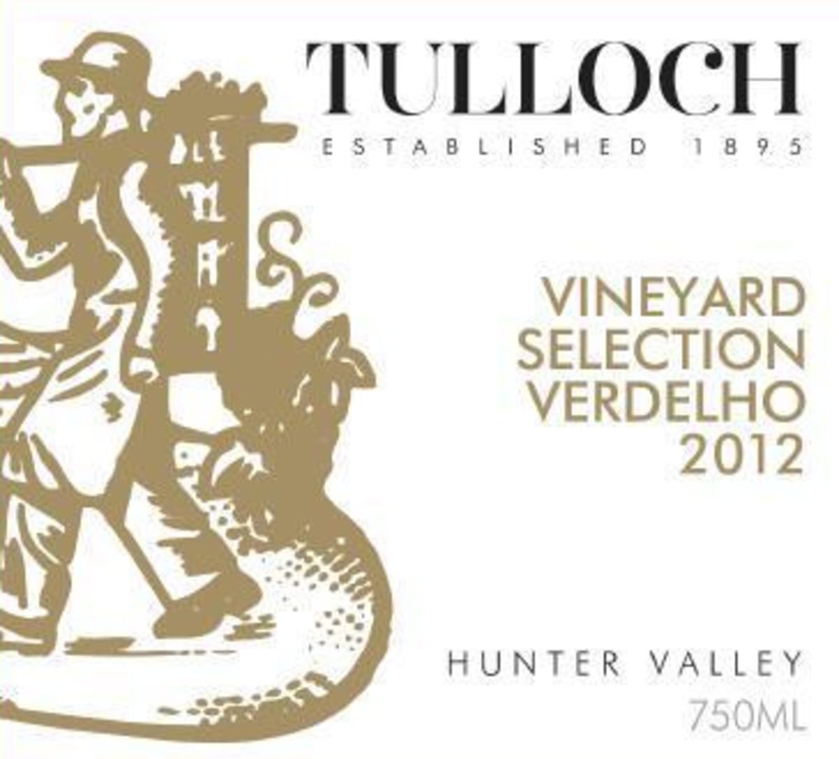 Tulloch Wines Vineyard Selection Verdelho 2012 Front Label
