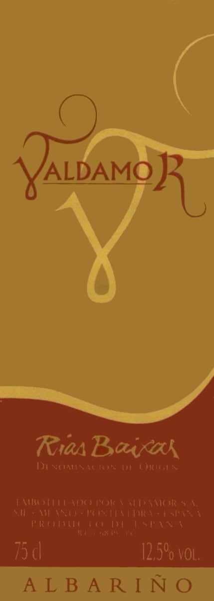 Valdamor Albarino 2011 Front Label