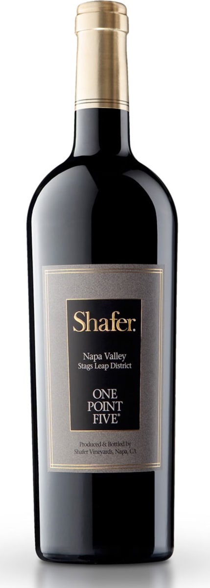 Shafer One Point Five Cabernet Sauvignon 2015 Front Bottle Shot