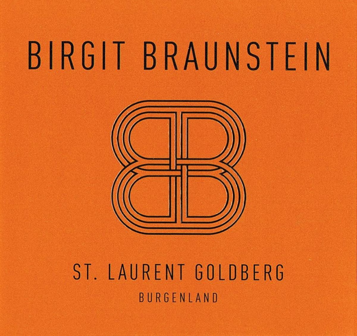 Weingut Birgit Braunstein Goldberg St. Laurent 2010 Front Label