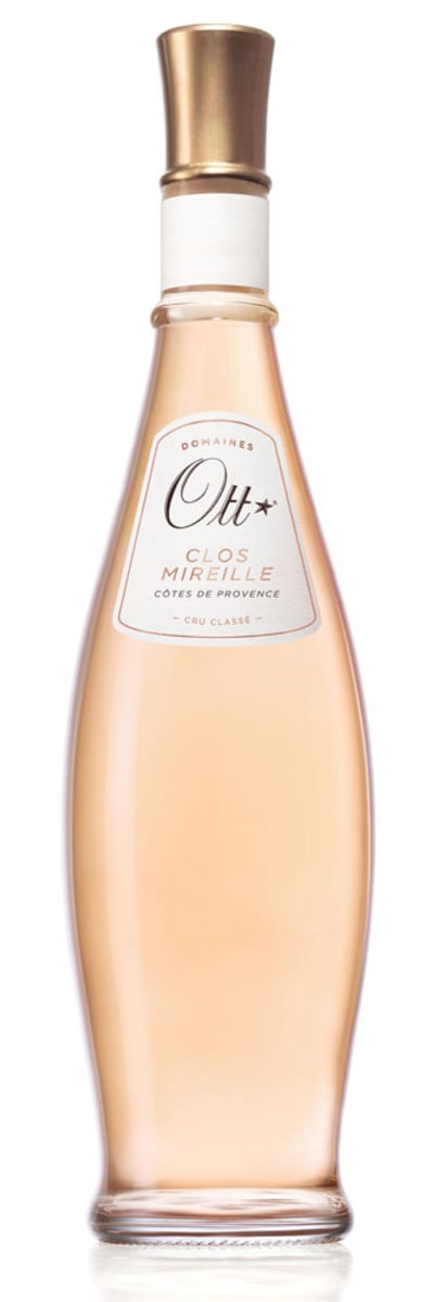 Domaines Ott Clos Mireille Cotes de Provence Rose 2017 Front Bottle Shot