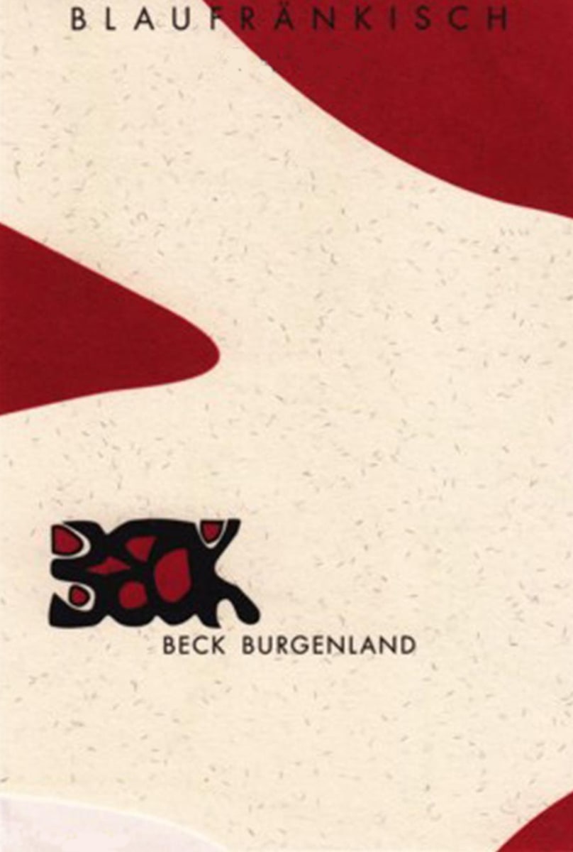 Judith Beck Blaufrankisch 2012 Front Label