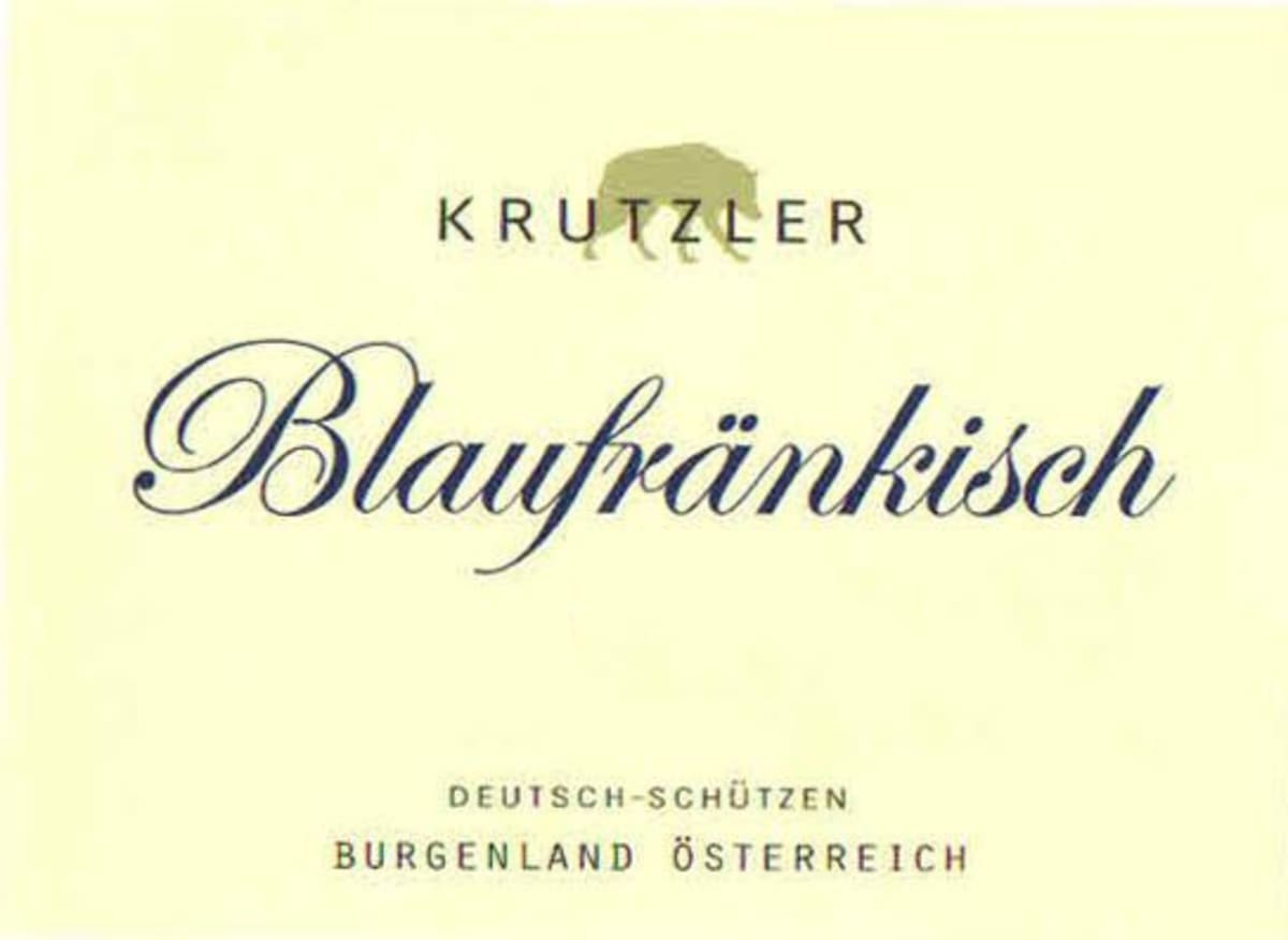 Weingut Krutzler Trocken Blaufrankisch 2012 Front Label