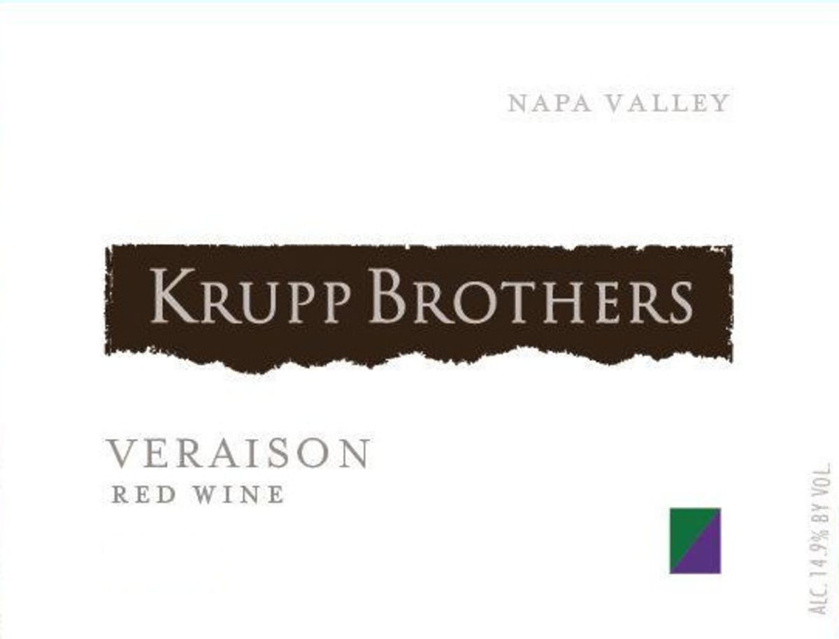 Krupp Brothers Estates Veraison Red 2009 Front Label