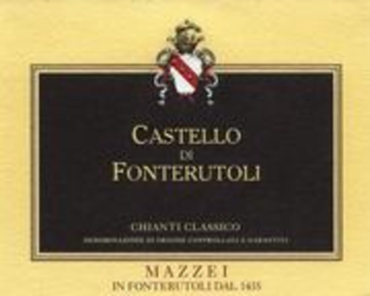 Mazzei Fonterutoli Chianti Classico 1999 Front Label