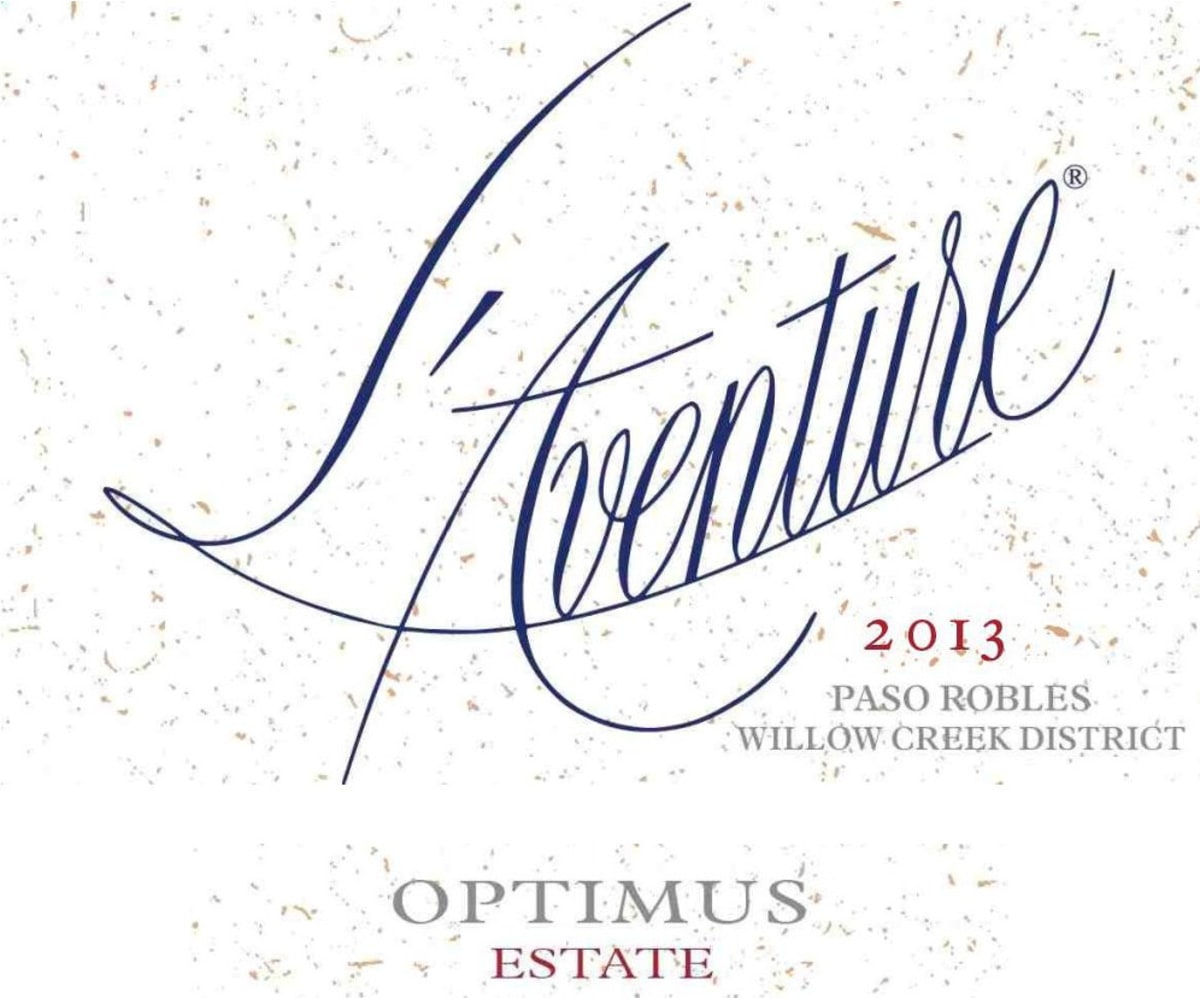 L'Aventure Optimus 2013 Front Label