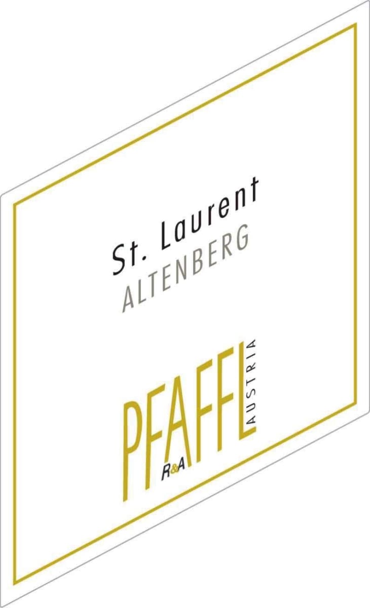 Pfaffl Altenberg St. Laurent 2006 Front Label