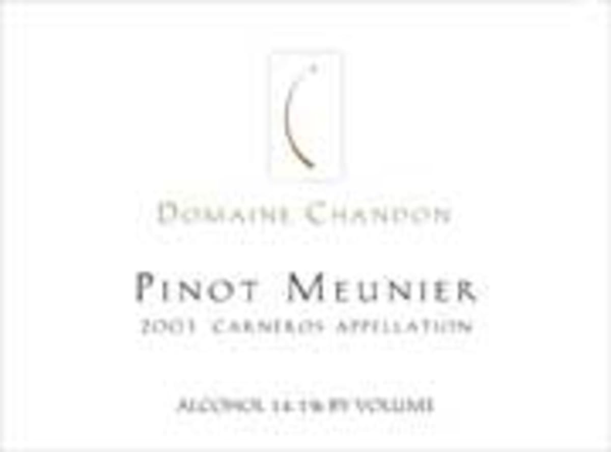 Chandon Pinot Meunier 2001 Front Label