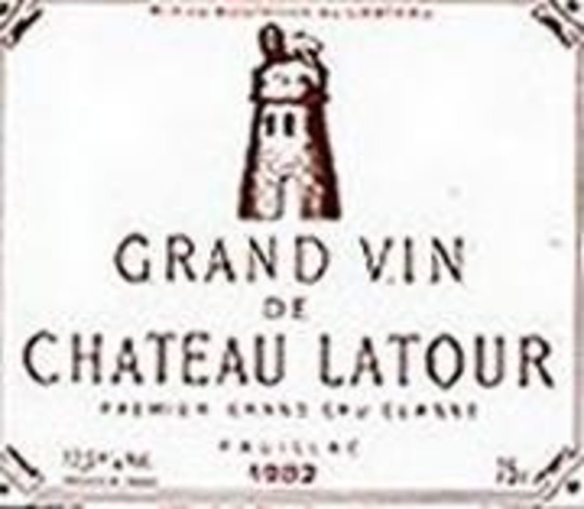 Château Latour 1989, Pauillac