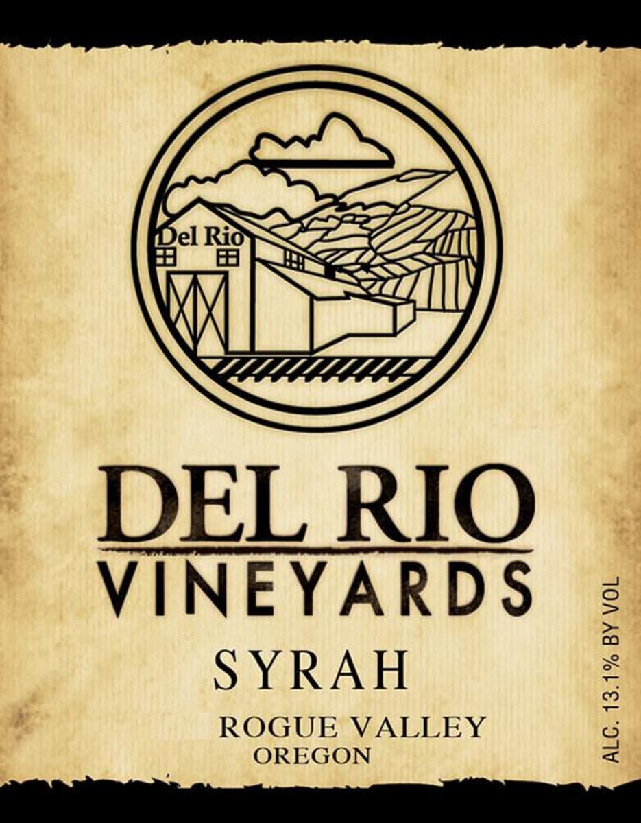 Del Rio Vineyards Syrah 2013