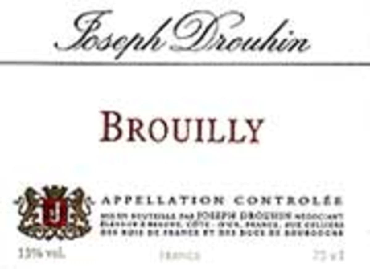 Joseph Drouhin Brouilly 2002 Front Label