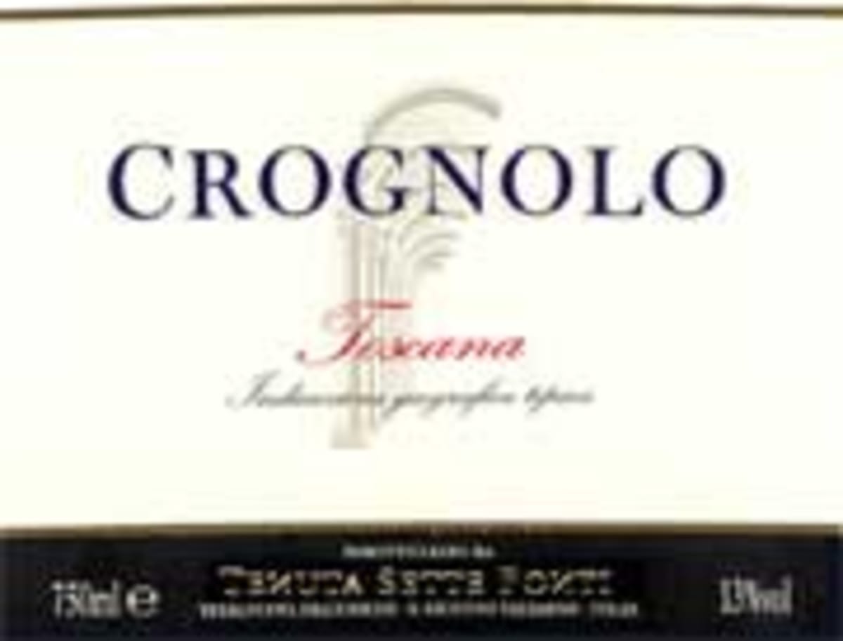 Tenuta Sette Ponti Crognolo 2001 Front Label