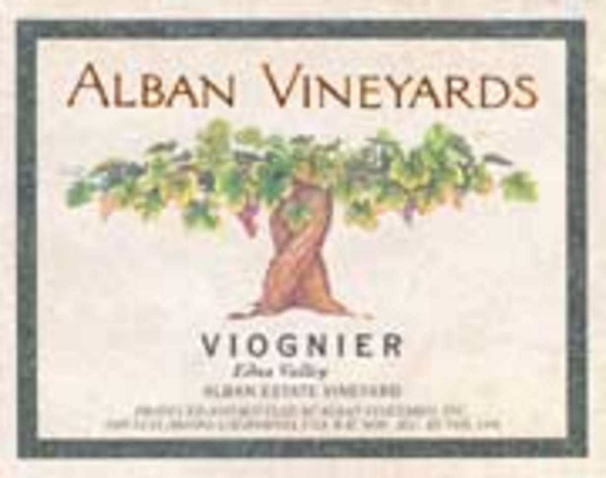 Alban Estate Viognier 2002 Front Label