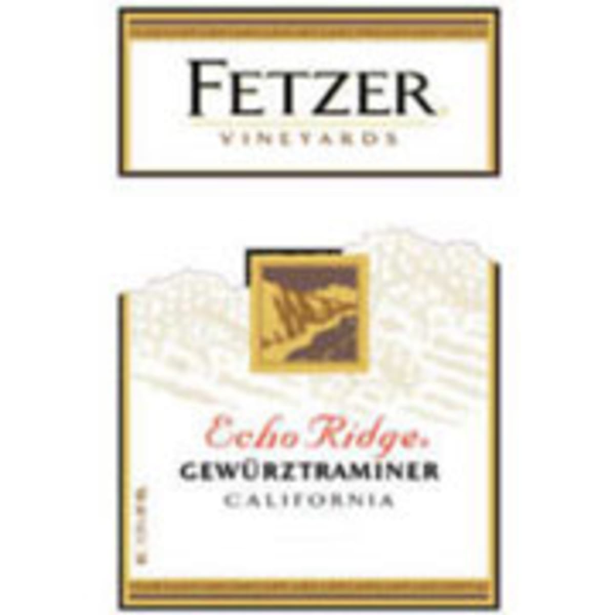 Fetzer Echo Ridge Gewurztraminer 2004 Wine