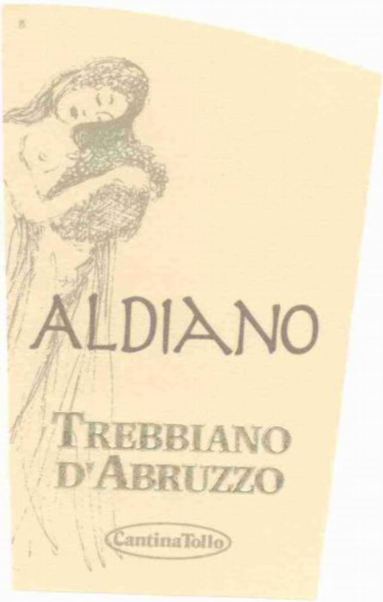 Tollo 'Aldiano' Trebbiano d'Abruzzo 2010 Front Label