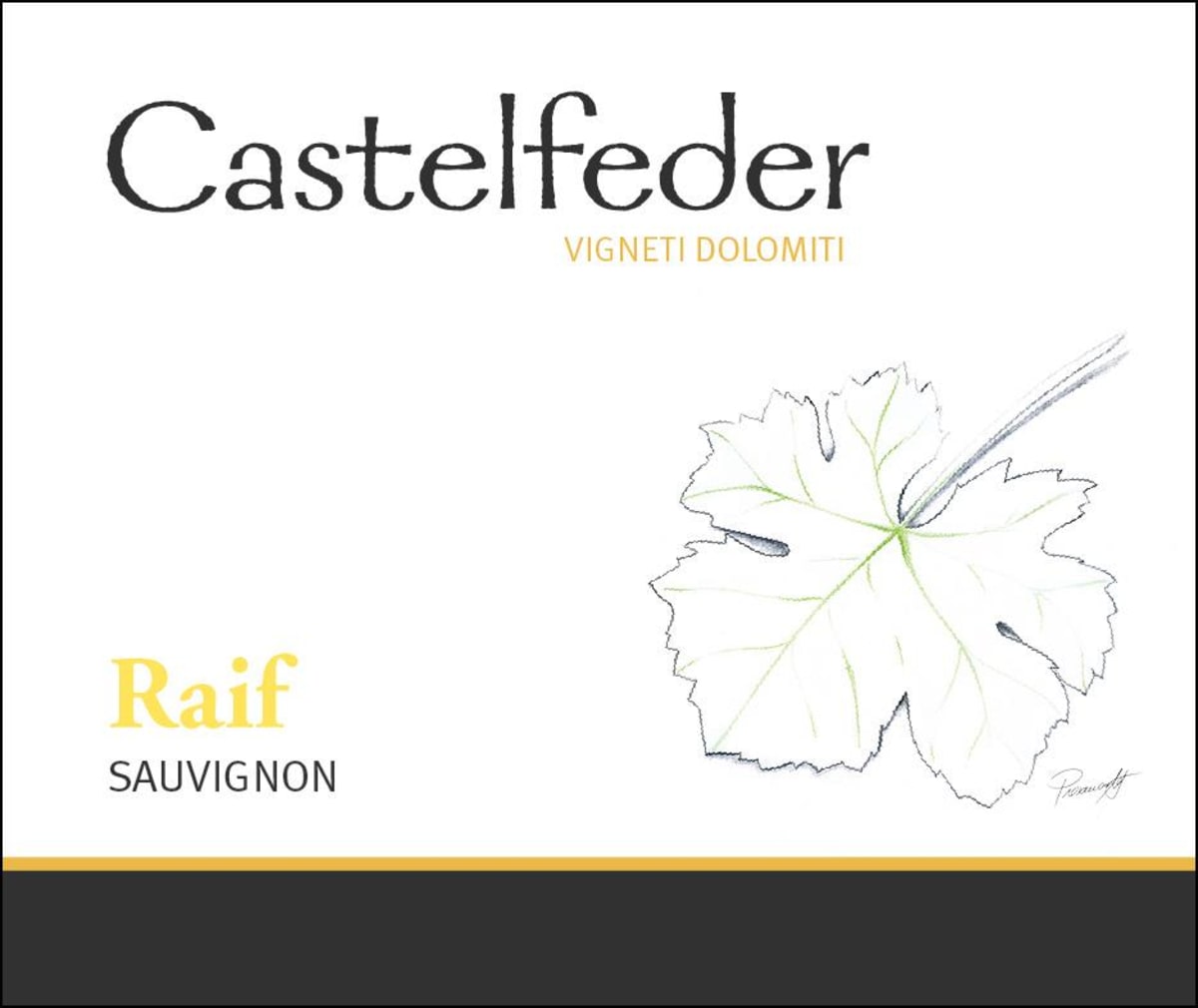 Castelfeder Vigneti delle Dolomiti Raif Sauvignon 2013 Front Label