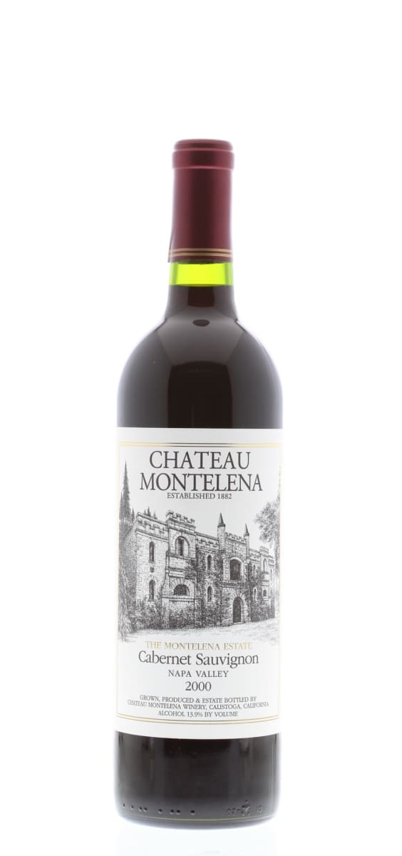 Chateau Montelena Estate Cabernet Sauvignon 2000 Front Bottle Shot