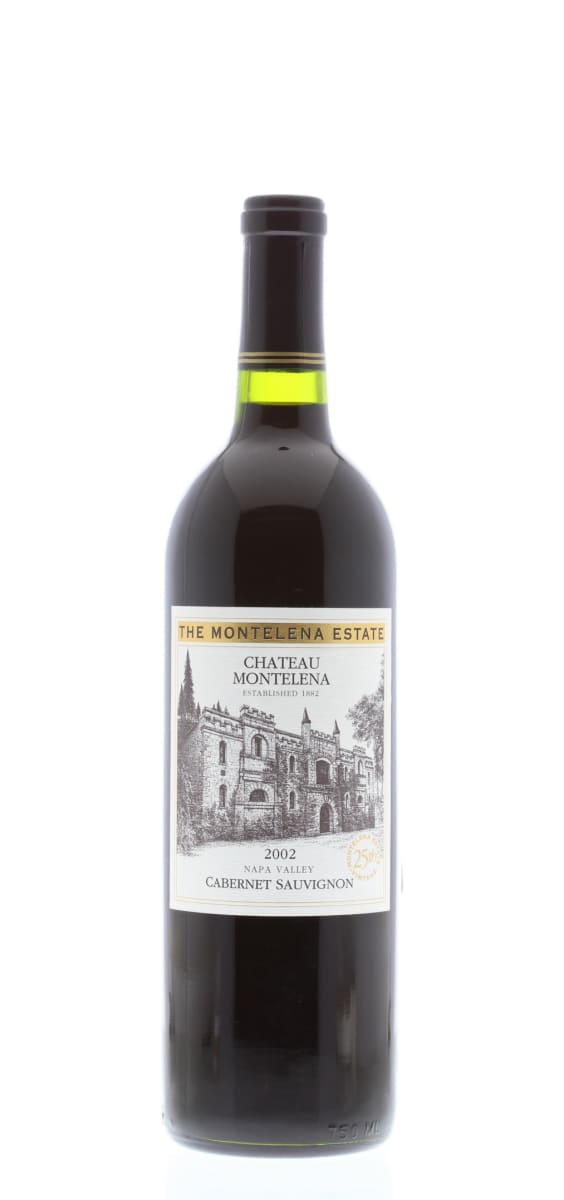 Chateau Montelena Estate Cabernet Sauvignon 2002 Front Bottle Shot