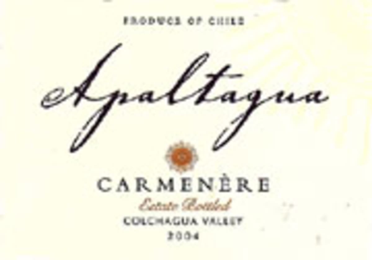 Apaltagua Estate Carmenere 2004 Front Label