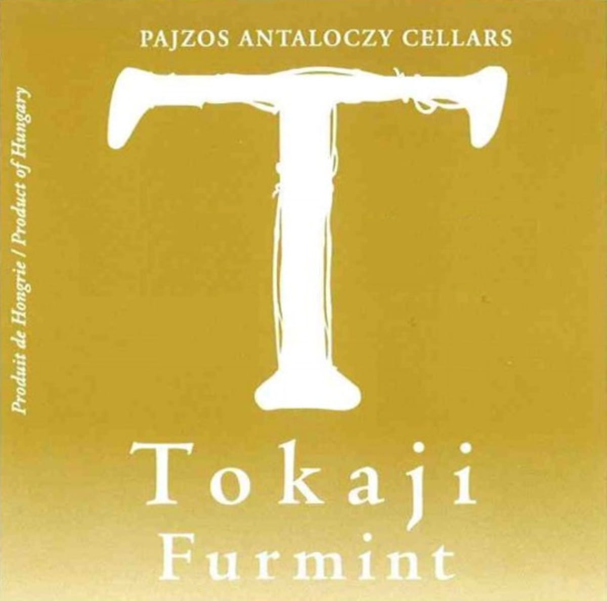 Chateau Pajzos T Tokaji Furmint 2014 Front Label