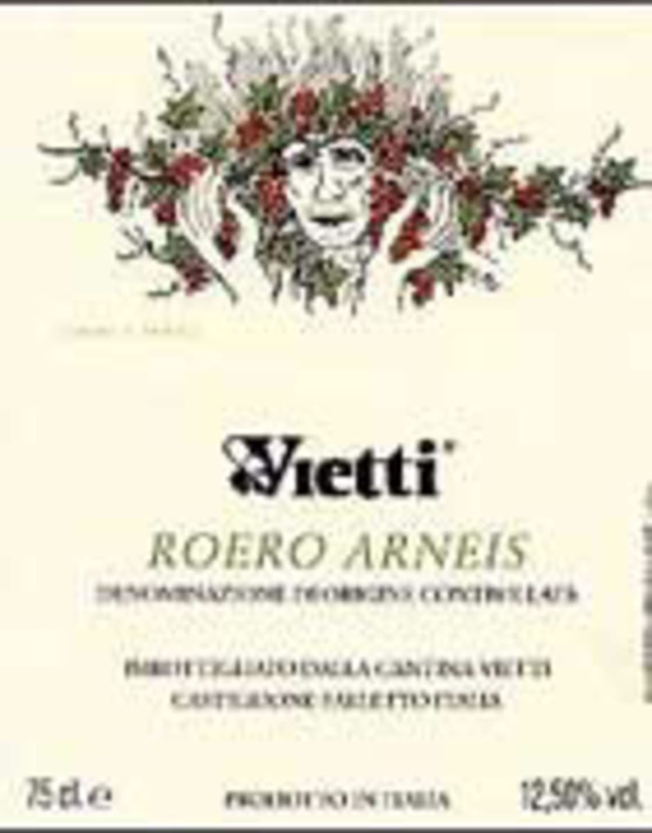Vietti Roero Arneis 2007 Front Label