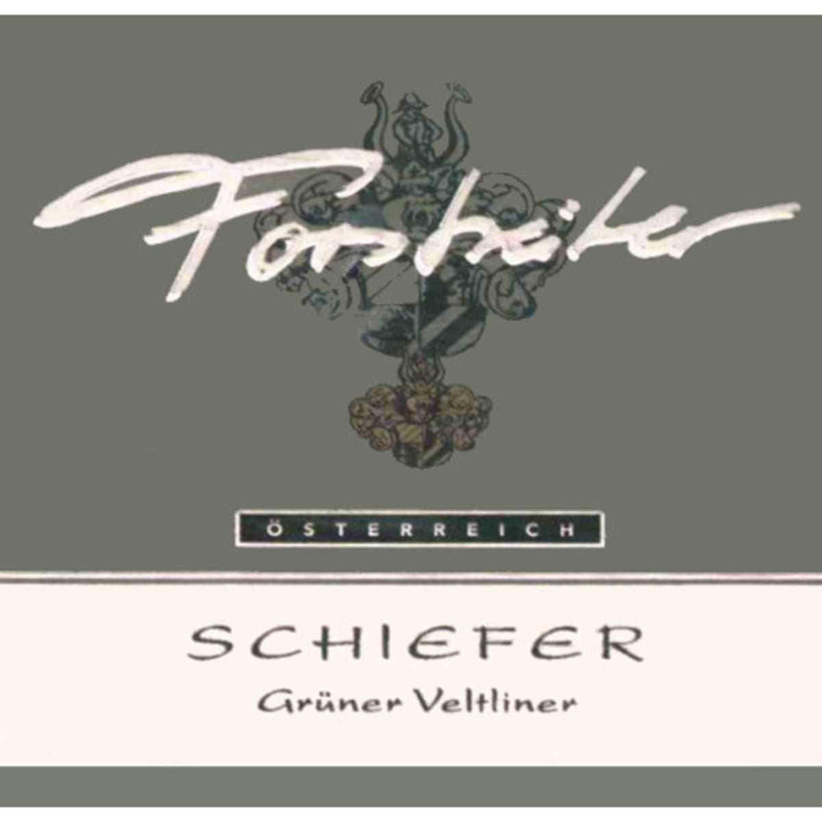 Meinhard Forstreiter Gruner Veltliner Schiefer 2006 Front Label