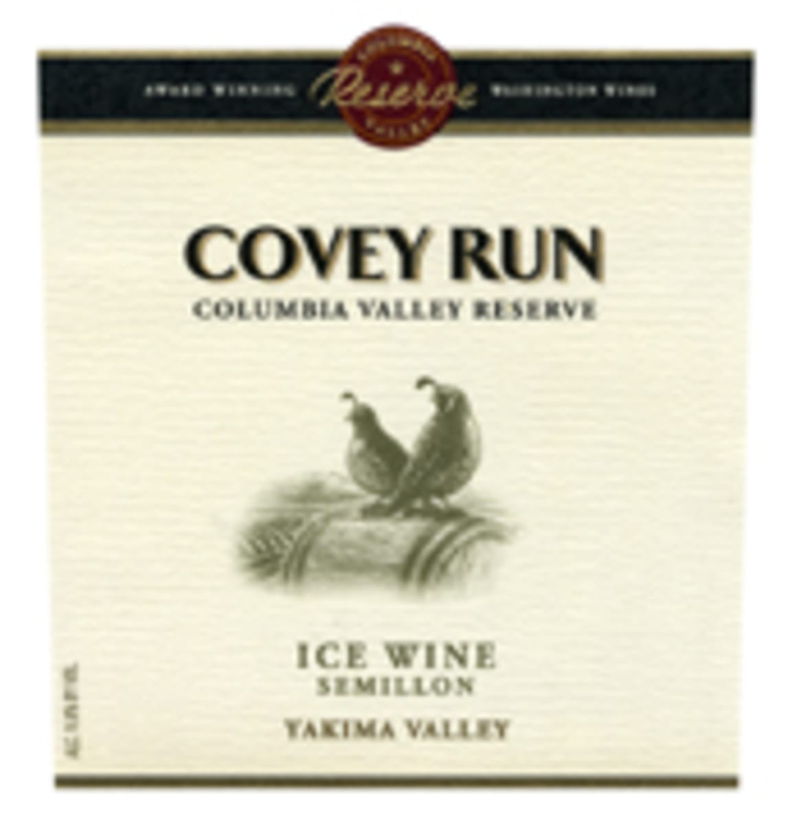 Covey Run Reserve Semillon Ice Wine (375ML half-bottle) 2006