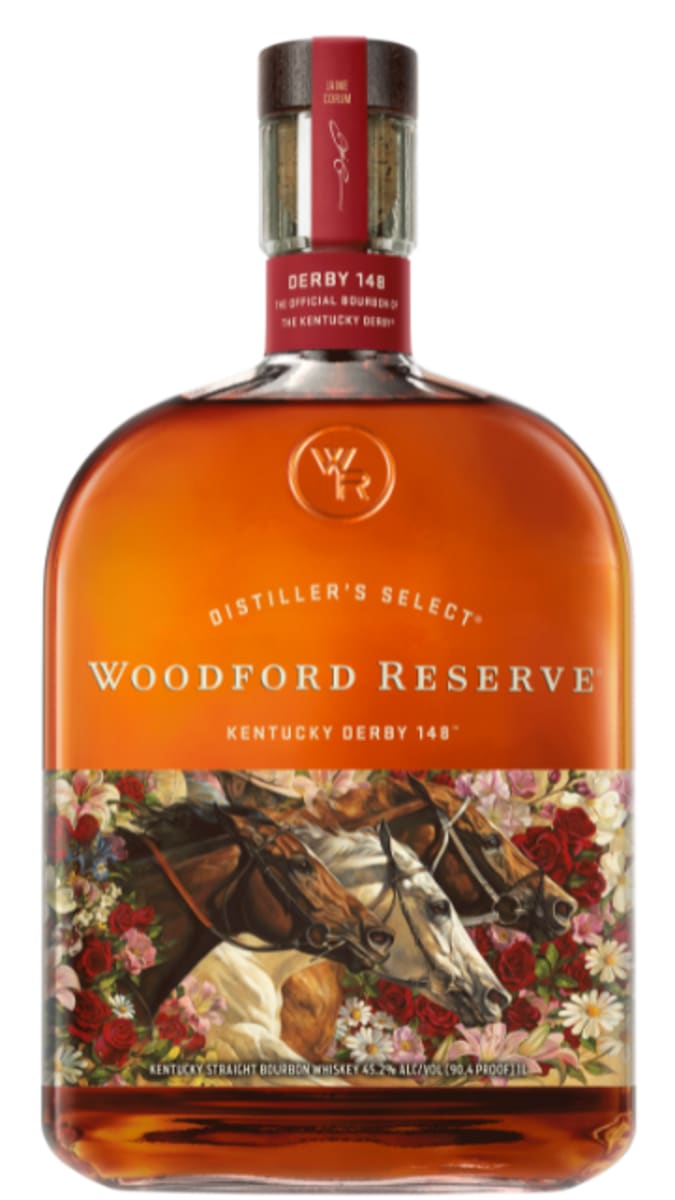 Woodford Reserve 148th Derby Bottle Kentucky Straight Bourbon Whiskey ( Bottle)