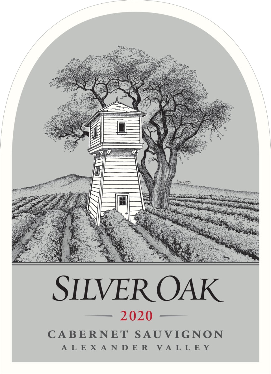Silver Oak Alexander Valley Cabernet Sauvignon (1.5 Liter Magnum) 2020 Front Label