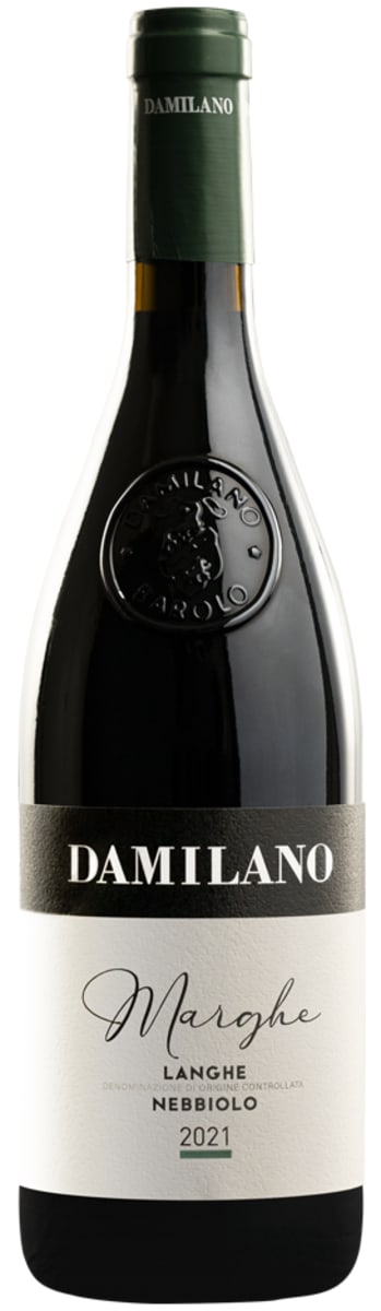 Damilano Langhe Marghe Nebbiolo 2021 Front Bottle Shot