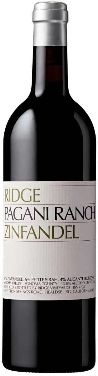 Ridge Pagani Ranch Zinfandel 2021 | Wine.com