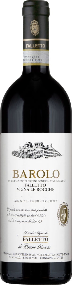 Bruno Giacosa Barolo Le Rocche del Falletto 2019 Front Bottle Shot