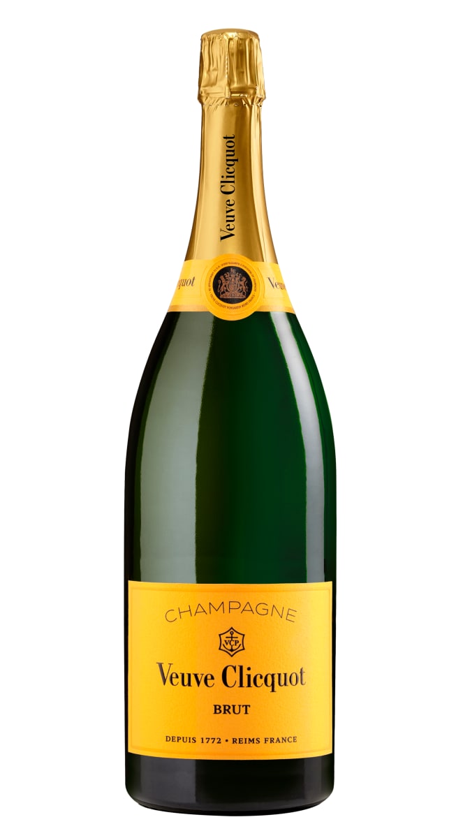 Veuve Clicquot イエローラベル 3本ドゥミセック３本　750ml Veuve Clicquot Yellow Label Brut (3 Liter Bottle - Jeroboam