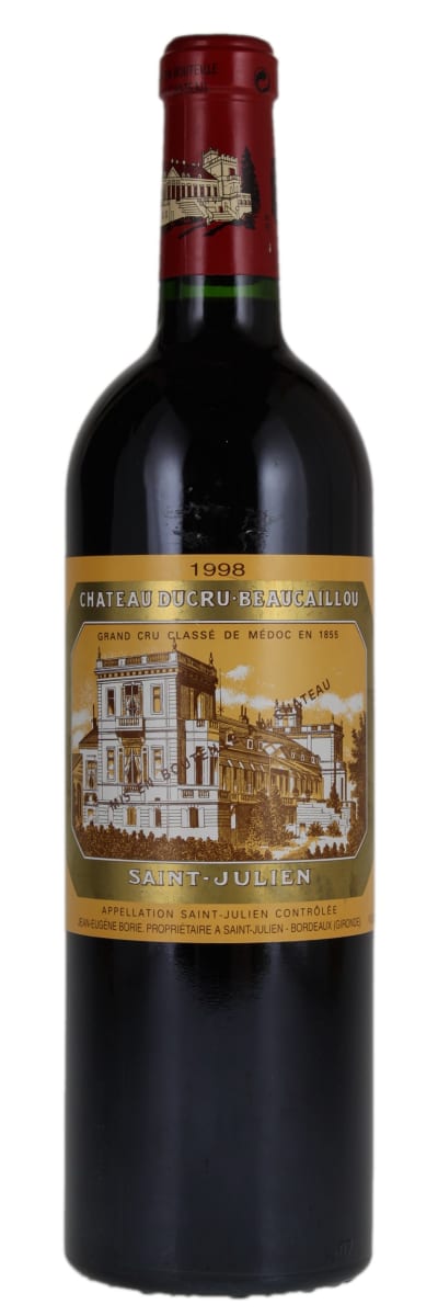 Chateau Ducru-Beaucaillou 1998 Front Bottle Shot