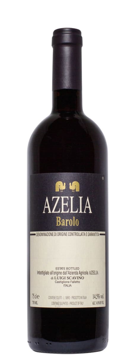 Azelia Barolo 2019 Front Bottle Shot