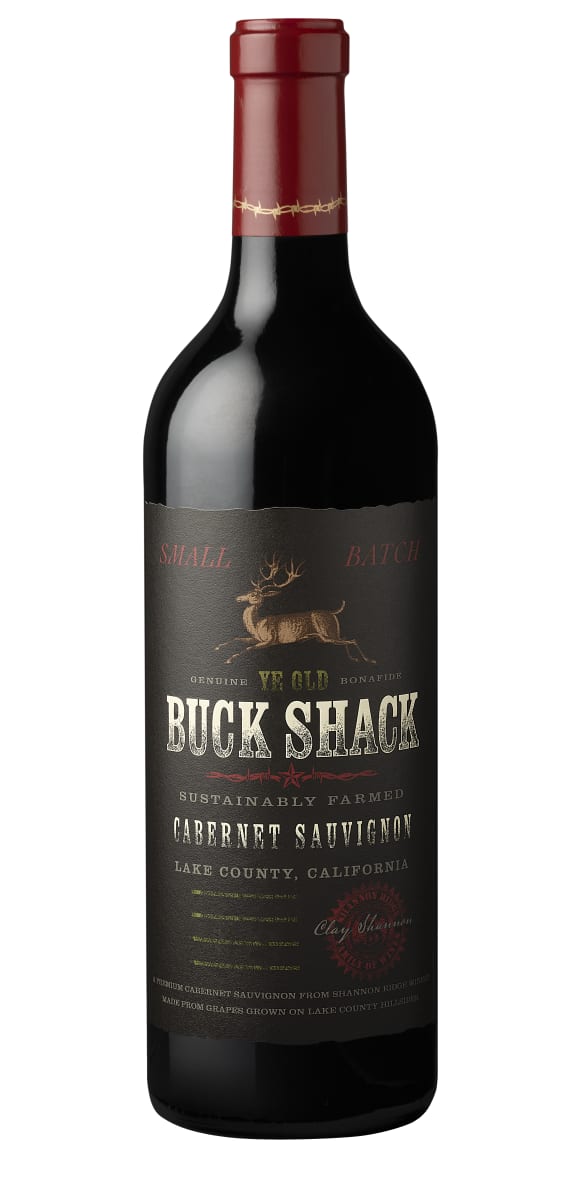 Shannon Ridge Buck Shack Cabernet Sauvignon 2021 Front Bottle Shot