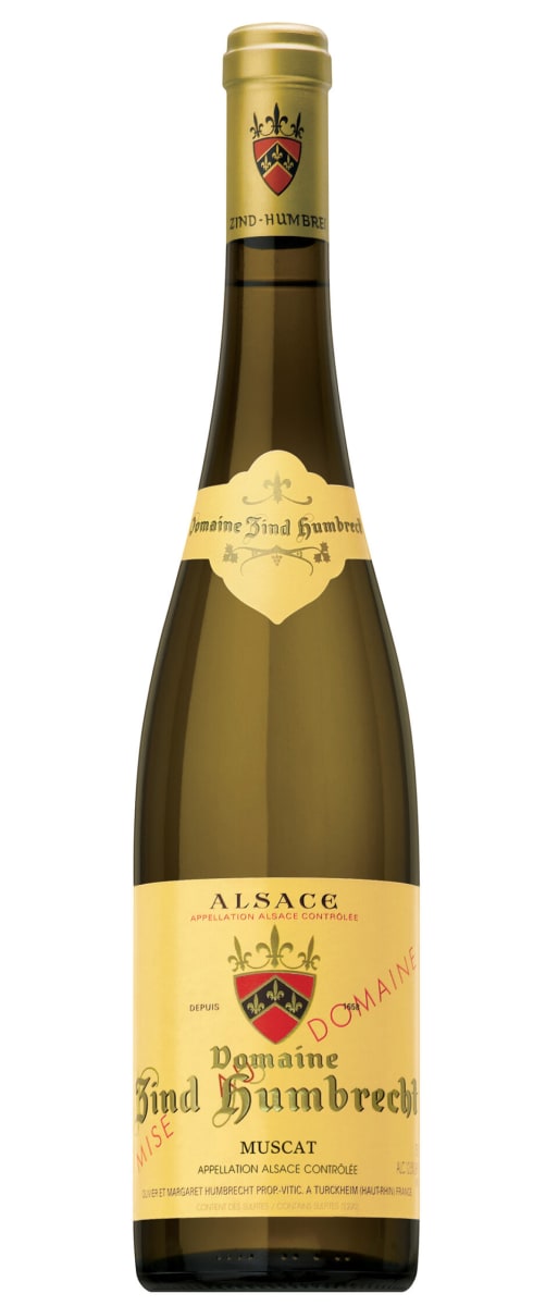 Zind-Humbrecht Muscat 2022 Front Bottle Shot