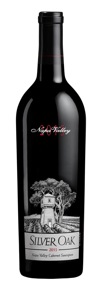Silver Oak Napa Valley Cabernet Sauvignon 2015 Front Bottle Shot