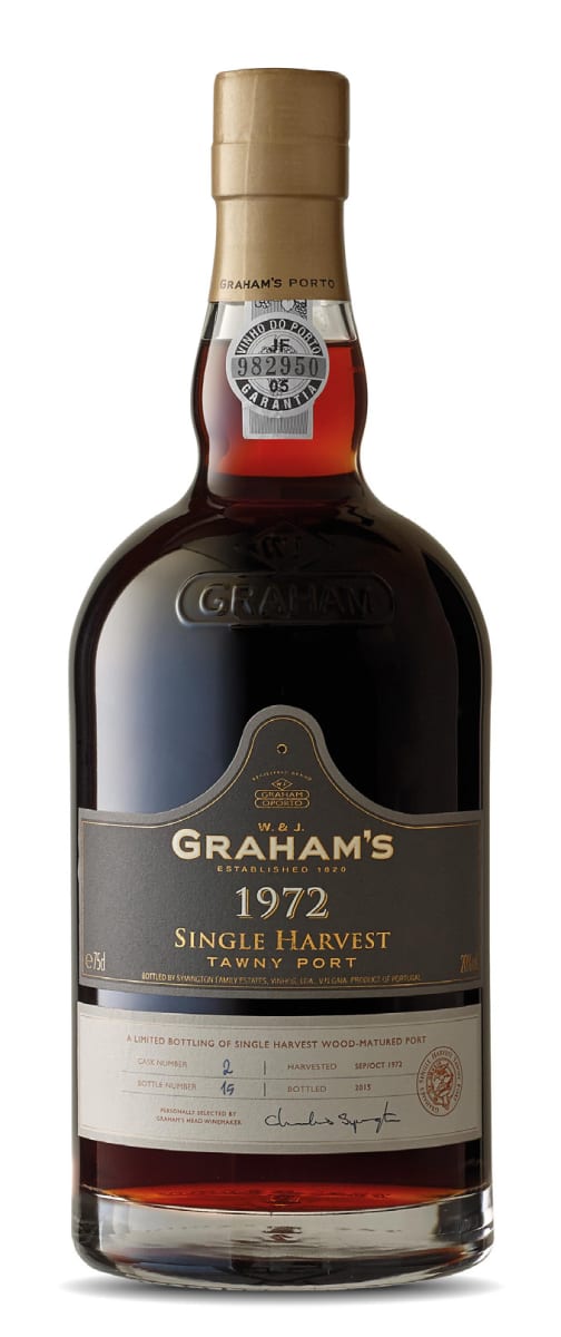 Graham's Single Harvest Tawny 1972 Front Bottle Shot