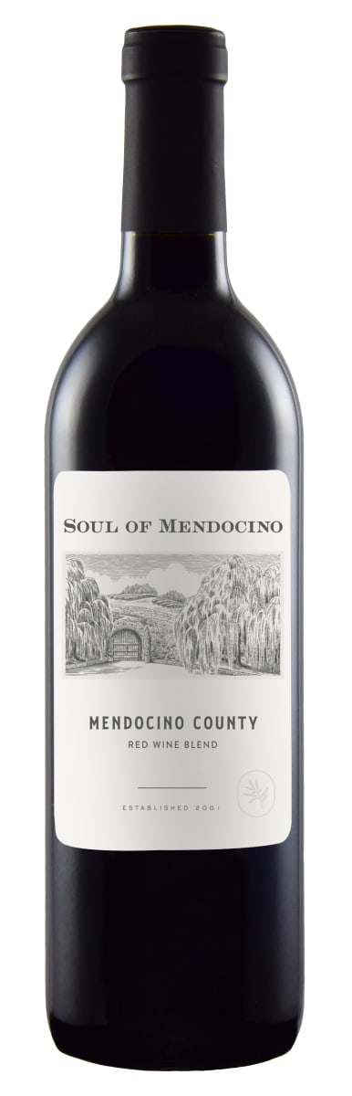 Saracina Vineyards Soul of Mendocino Red 2021 Front Bottle Shot