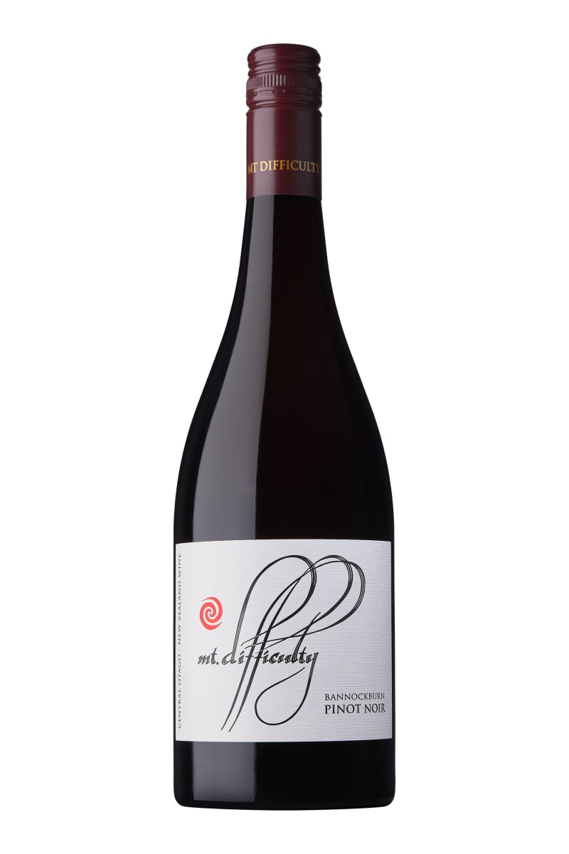 Mt Difficulty Pinot Noir 2021 Front Bottle Shot