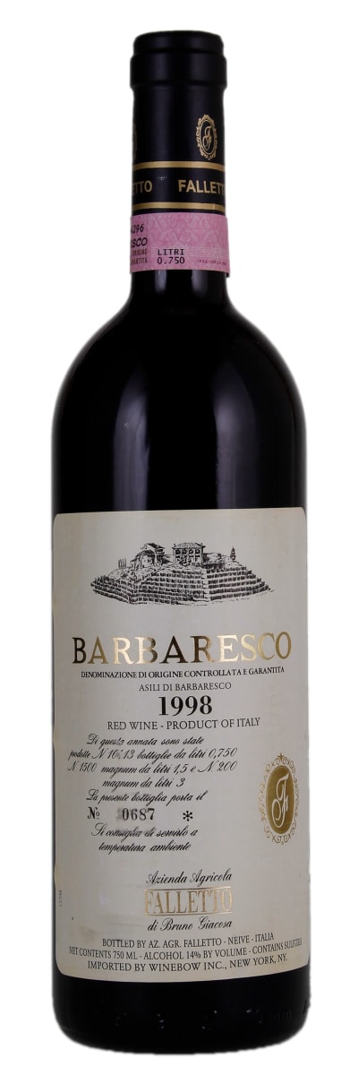 Bruno Giacosa Barbaresco Asili 1998 | Wine.com