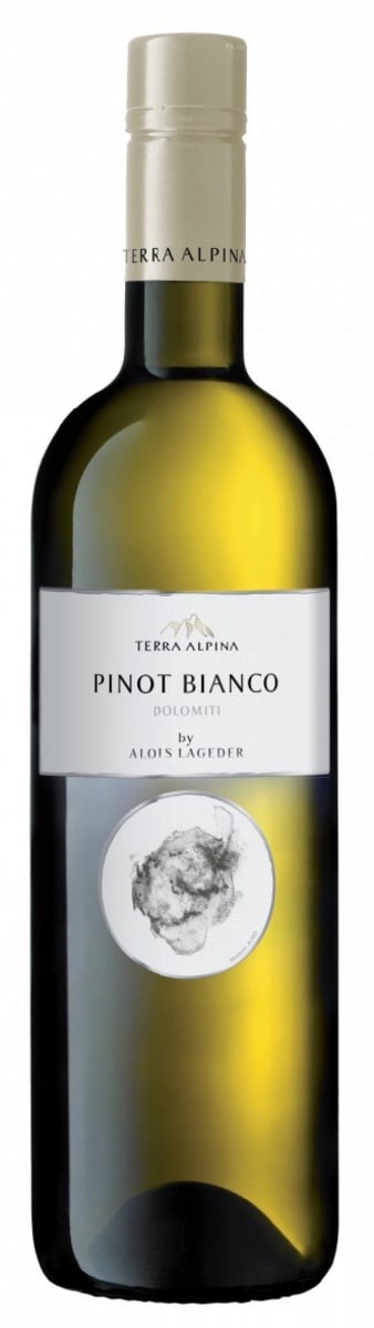 Alois Lageder Terra Alpina Vigneti delle Dolomiti Pinot Bianco 2022 Front Bottle Shot