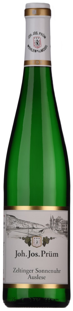 Joh. Jos. Prüm Zeltinger Sonnenuhr Riesling Auslese 2023 Front Bottle Shot