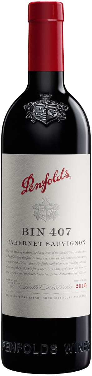 【送料関税無料】 Penfolds Bin Wine.com | 2015 Sauvignon Cabernet 407 ワイン