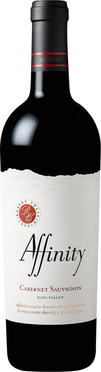 Robert Craig Cellars Affinity Cabernet Sauvignon 2021 Front Bottle Shot