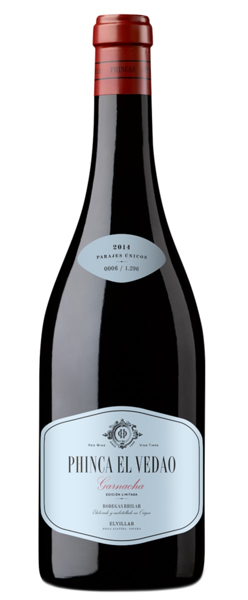 Bodegas Bhilar Phinca El Vedao Garnacha 2018 Front Bottle Shot