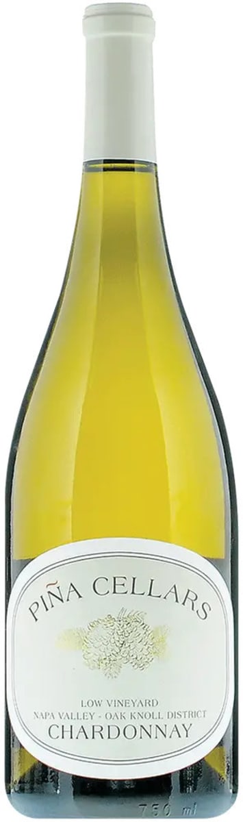 Pina Napa Valley Low Vineyard Chardonnay 2020 Front Bottle Shot